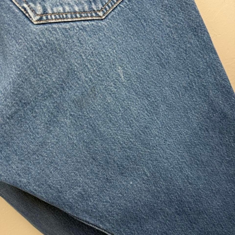 Vintage 02' Levi 501xx Button Fly Blue Denim Jeans size 38x32 - Picture 7 of 8